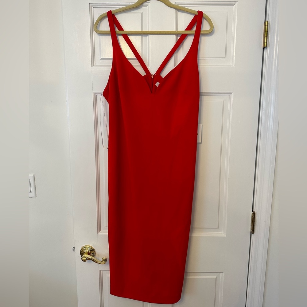 Calvin Klein Red Dress